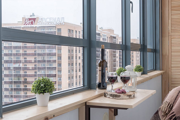 Остекление балконов и лоджий в Москве